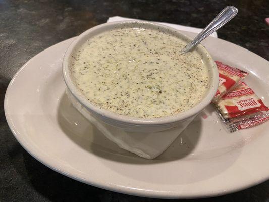 Broccoli cheddar soup