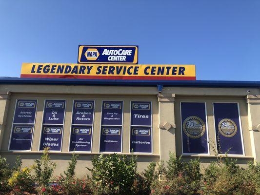 Napa Service Center at Legendary Import Group.