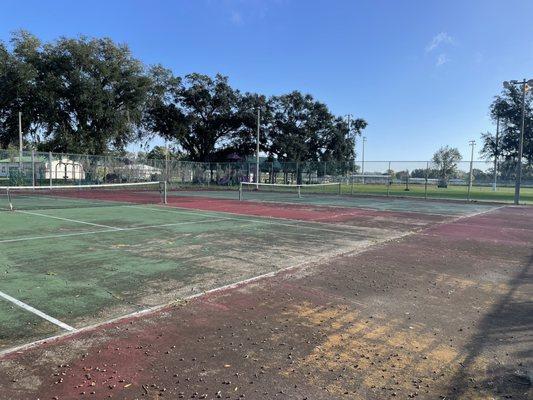 Tennis courts