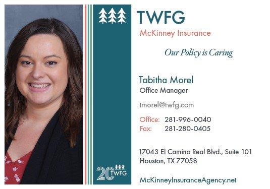 Tabitha Morel - Office Manager - McKinney Insurance