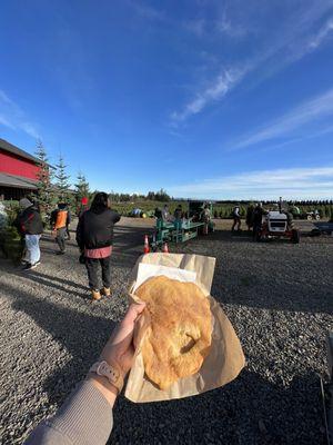 Elephant ears were so good!