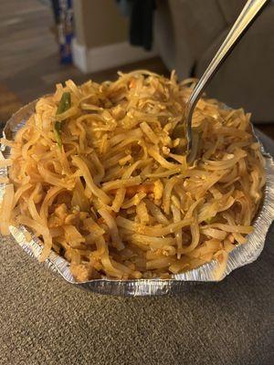 Pad Thai with vegetables