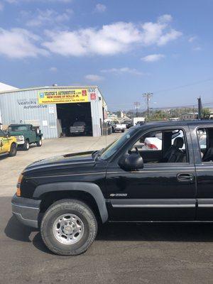 Rollie did a fantastic job helping me with my 2004 Chevy Silverado pick up truck, which was having a check engine light issue.