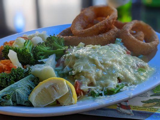 Key lime seafood Grouper