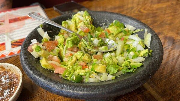 Table side guacamole