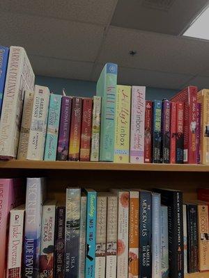 books in romance section