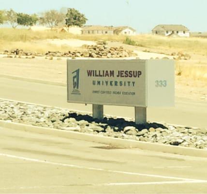 William Jessup University Sign