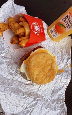 Wendy's breakfast