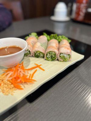 2. Goi Cuon - Fresh Shrimp Spring Rolls