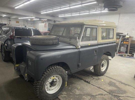 1972 Land Rover Restoration