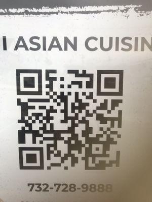 Barcode scanner aji Restaurant