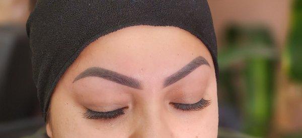 Ombre eyebrows