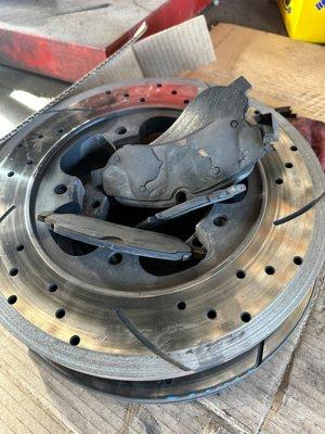 Bad brakes from Brake Performance