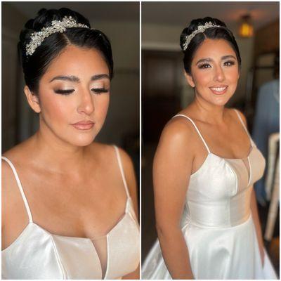 Bridal makeup and hair ‍