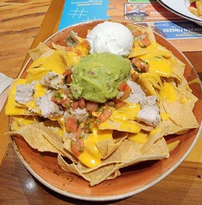 Chicken nachos