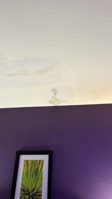 Leak on ceiling