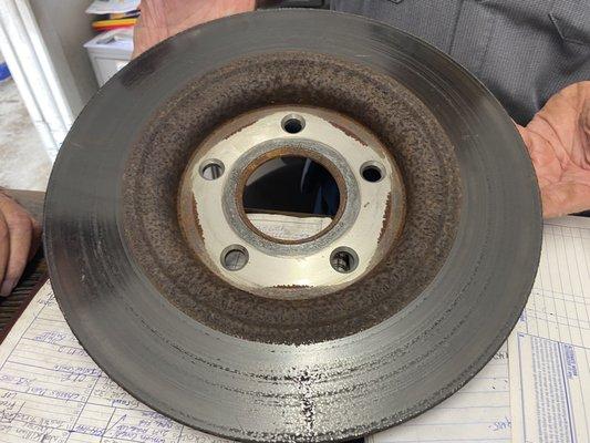 My brake rotors were WORN... Tire kingdom said nothing was wrong with my vehicle.