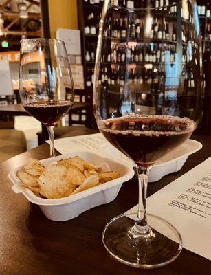 Chips & Wine a perfect pairing