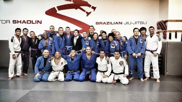 UFC champions at Vitor Shaolin BJJ NYC