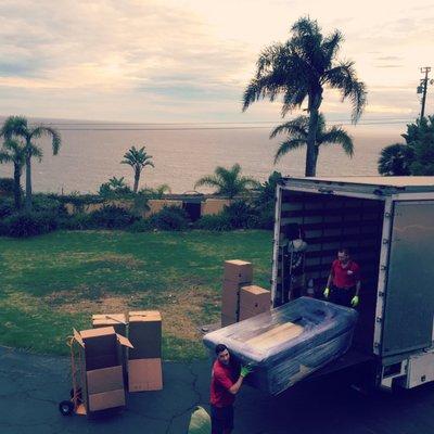 Work in Malibu #moving