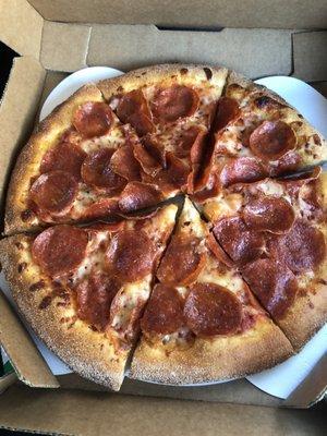 Pepperoni pizza