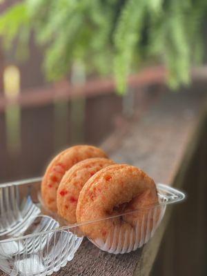 Strawberry donuts