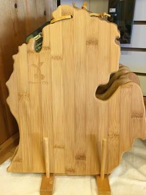 Traverse City Michigan Bamboo cutting board