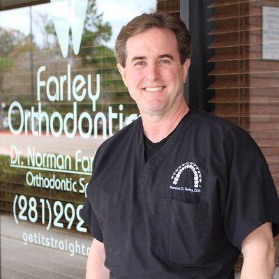 Dr. Norman Farley at Farley Orthodontics in The Woodlands