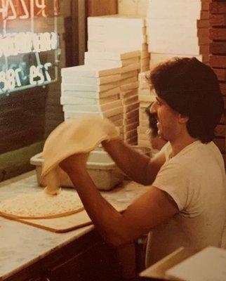 How our pizza began; Circa 1981