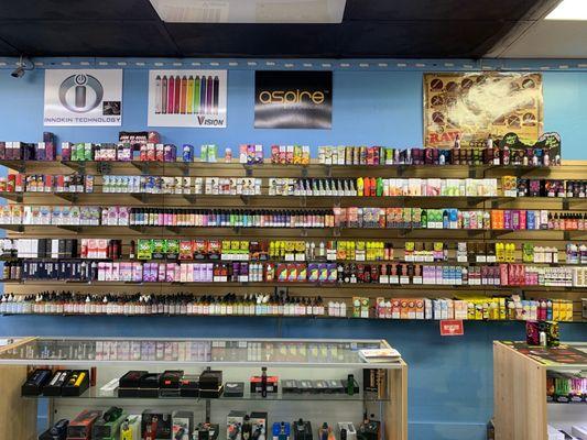 6000+ bottles of vape juice. Come and find what you like.