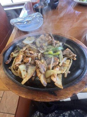 Chicken and Steak Fajita