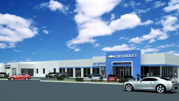 Our remodeled dealership, coming December 2012