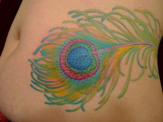 Kyle G's tattoo by Denise de la Cerda.