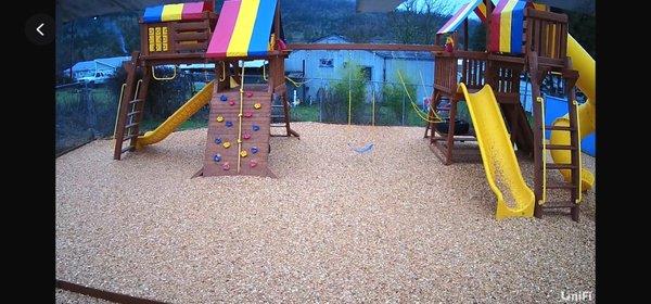 Playstructure at the Diamond Lake Location