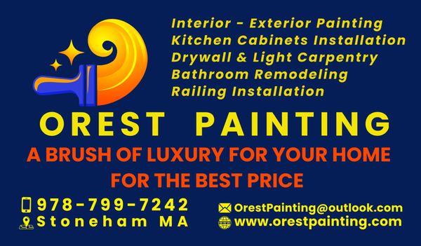 Orest Painting Services & Contact Information