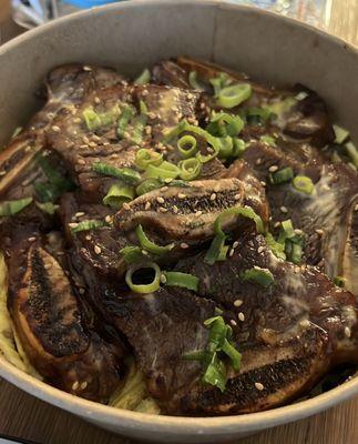 Beef galbi BBQ bowl