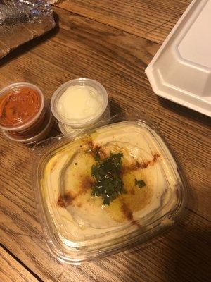 Really good hummus!