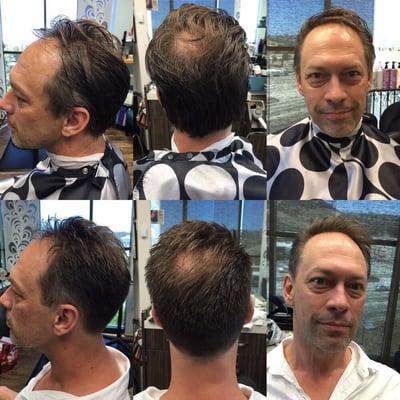 Executive hair cut to our amazing client.