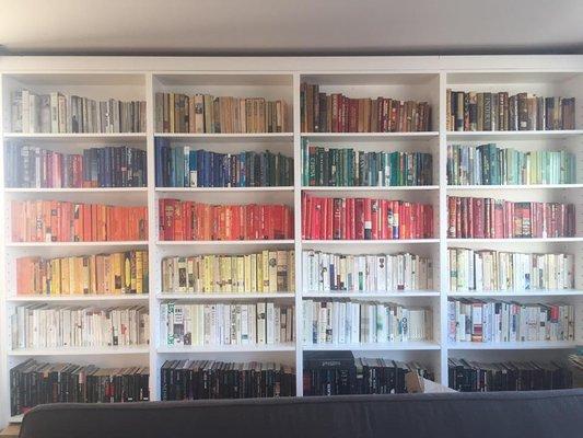 Custom made bookcase by Piros