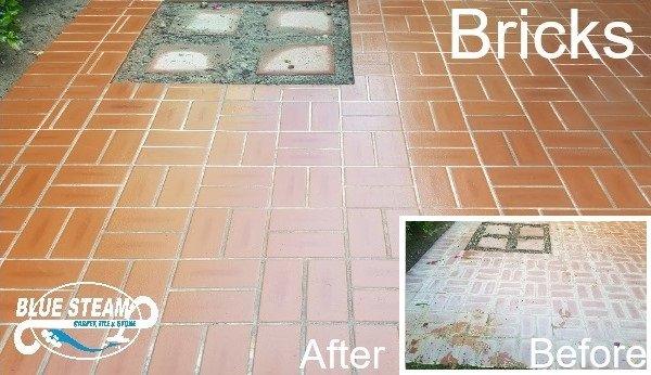 Bricks Before and After