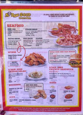 Food Menu