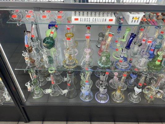 Medium Glass Water Pipes.