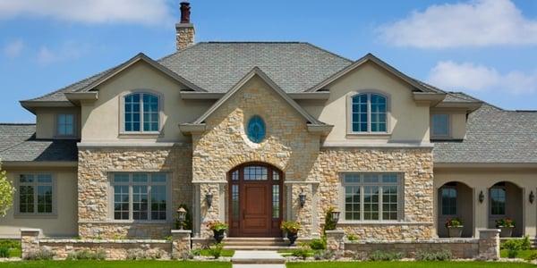 Gilkey Windows and Doors create the perfect look to the front of your house.