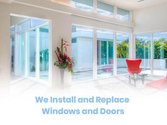 If you're looking to replace one or a whole house of windows, we can provide the windows or install your window of choice.