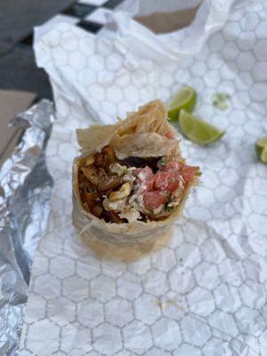 Cali chicken burrito.