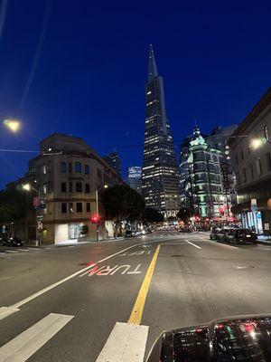 Trans building at night!!