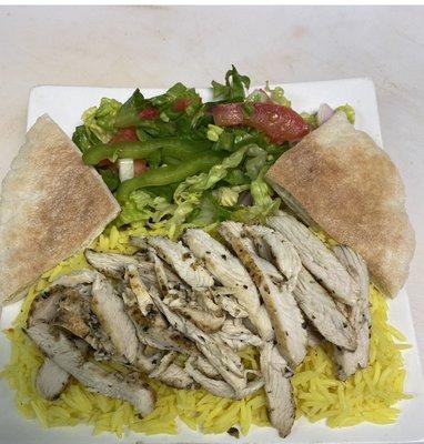 Chicken Shawarma plate