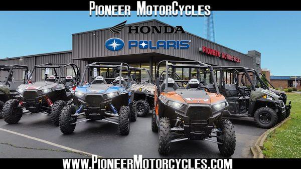 We Sell Both Honda and Polaris