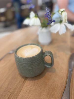 My dirty chai latte, the mugs are awesome!