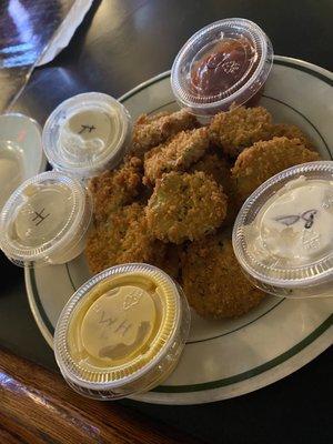 Fried pickles (house made)